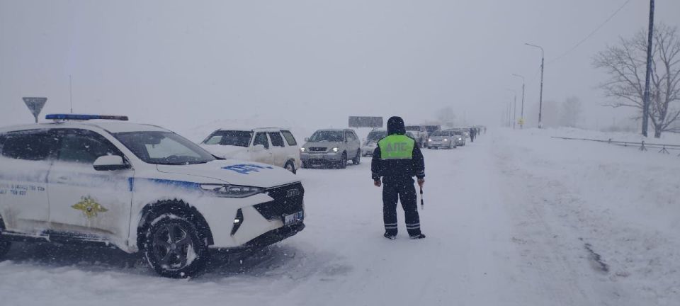 Ограничение движения на участке автодороги «Оха–Лагури–Некрасовка–Москальво»