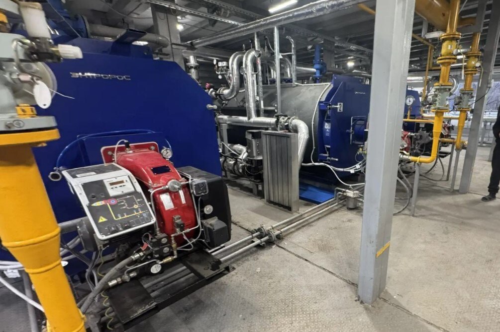 Новую газовую котельную запускают в Чапаево Новую газовую котельную запускают в Чапаево