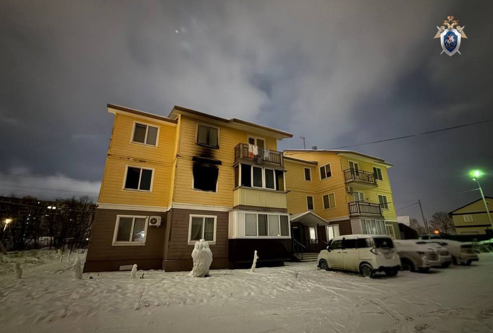 Пожар привёл к гибели двух людей в Южно-Сахалинске