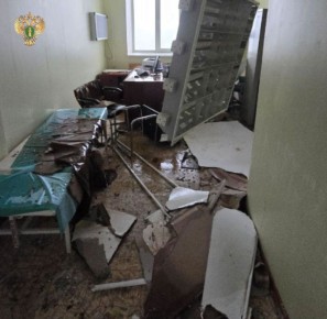 Появились первые кадры поврежденной больницы после землетрясения на Северных Курилах