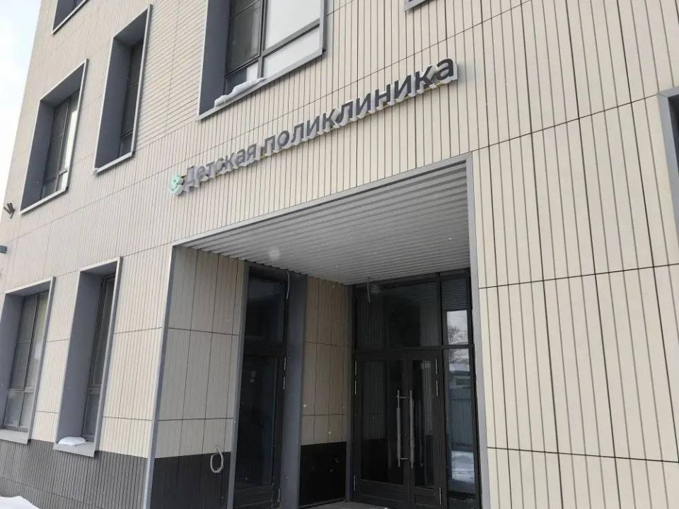 Детскую поликлинику в Южно-Сахалинске готовятся сдать в эксплуатацию