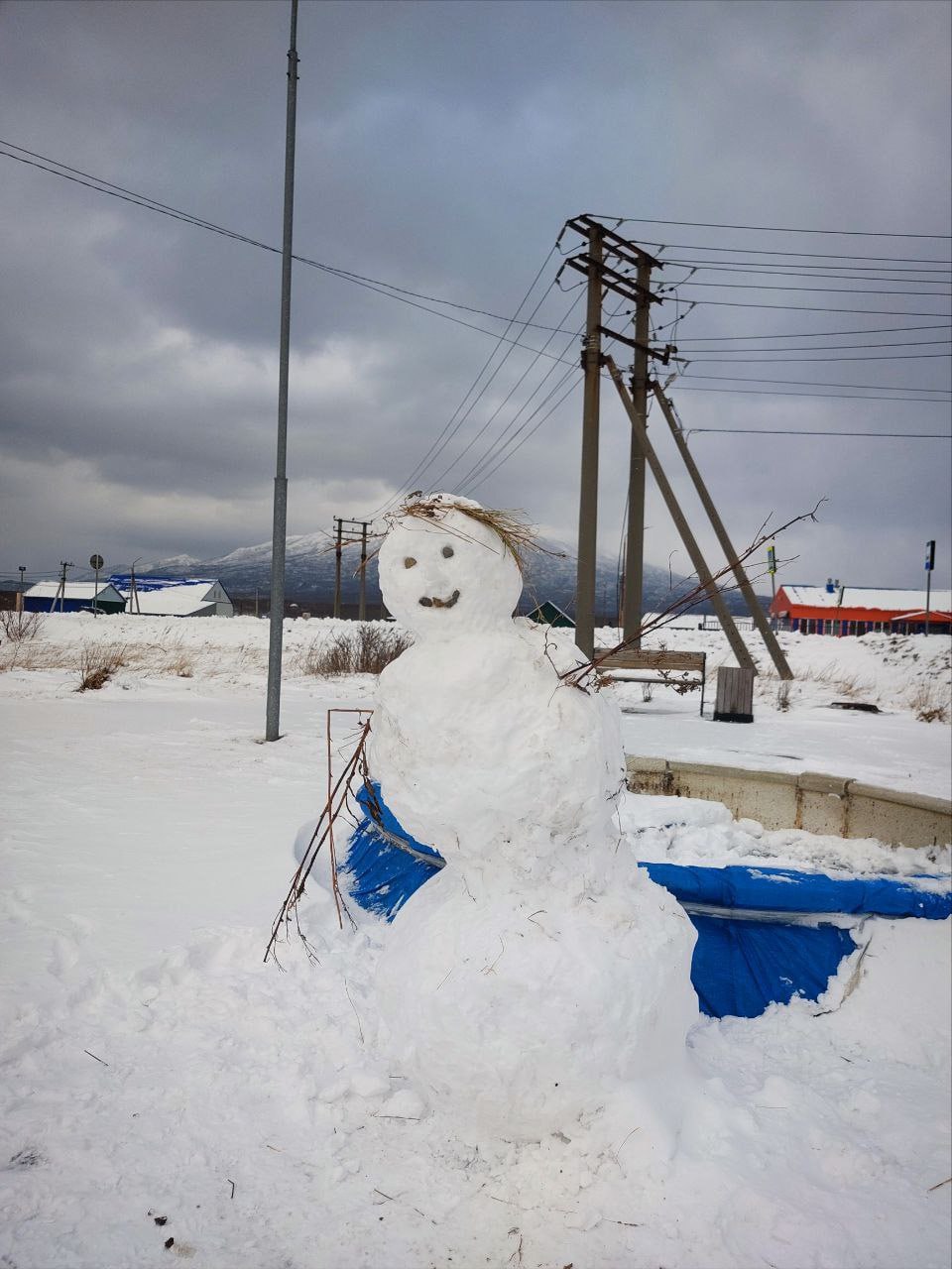 Вот такой зимний привет передала наша подписчица с Итурупа Вот такой зимний привет передала наша подписчица с Итурупа