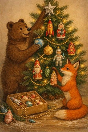 А у вас еще остались советские елочные игрушки?