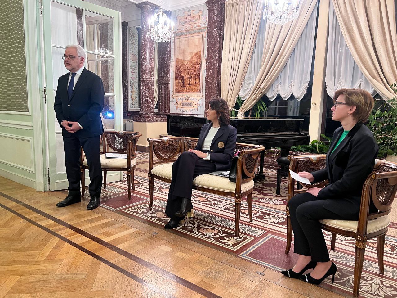 10 декабря в Посольстве России состоялась страновая конференция Координационного Совета российских соотечественников (КСОРС) в Люксембурге 10 декабря в Посольстве России состоялась страновая конференция Координационного Совета российских соотечественников (КСОРС) в Люксембурге