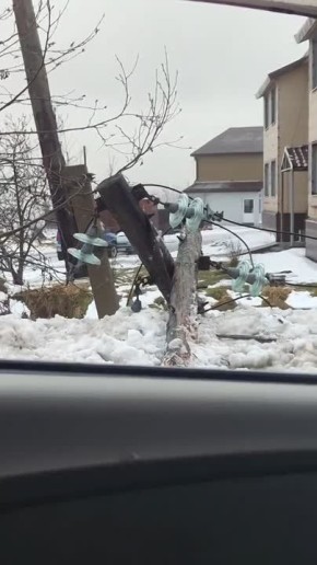 Свежие кадры из Южно-Курильска после второй волны циклона