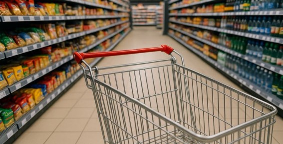 Минимальная месячная продуктовая корзина подорожала в России