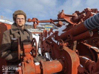 В ЮжноСахалинске появилась аллея военной техники