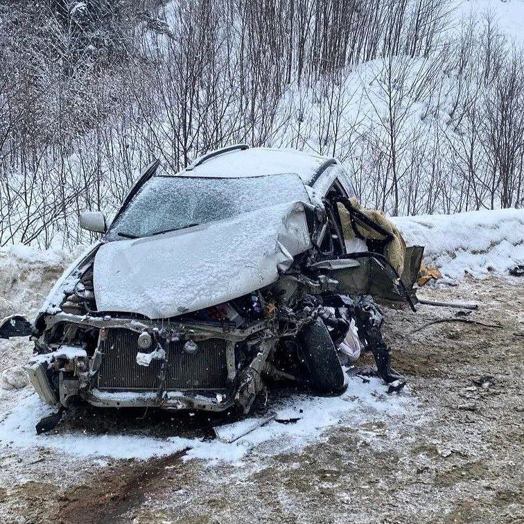 Анивские пожарные ликвидировали последствия ДТП