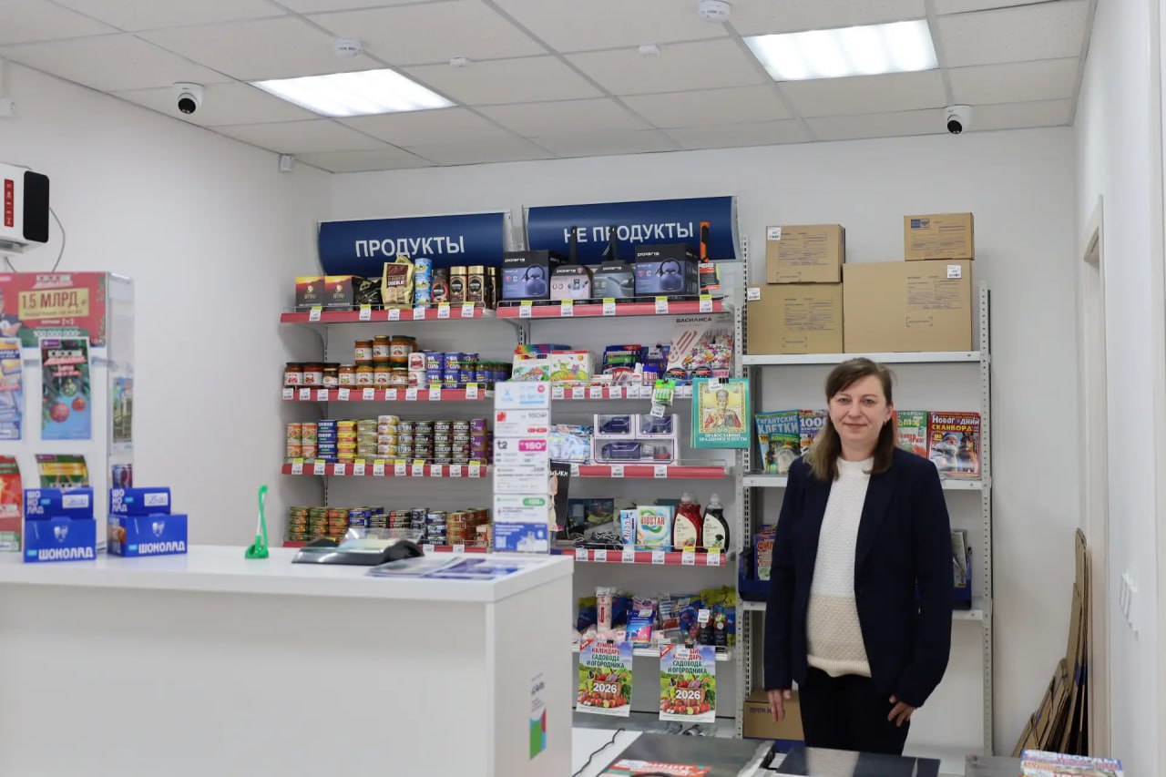 В селе Дачное открылось новое отделение «Почты России»