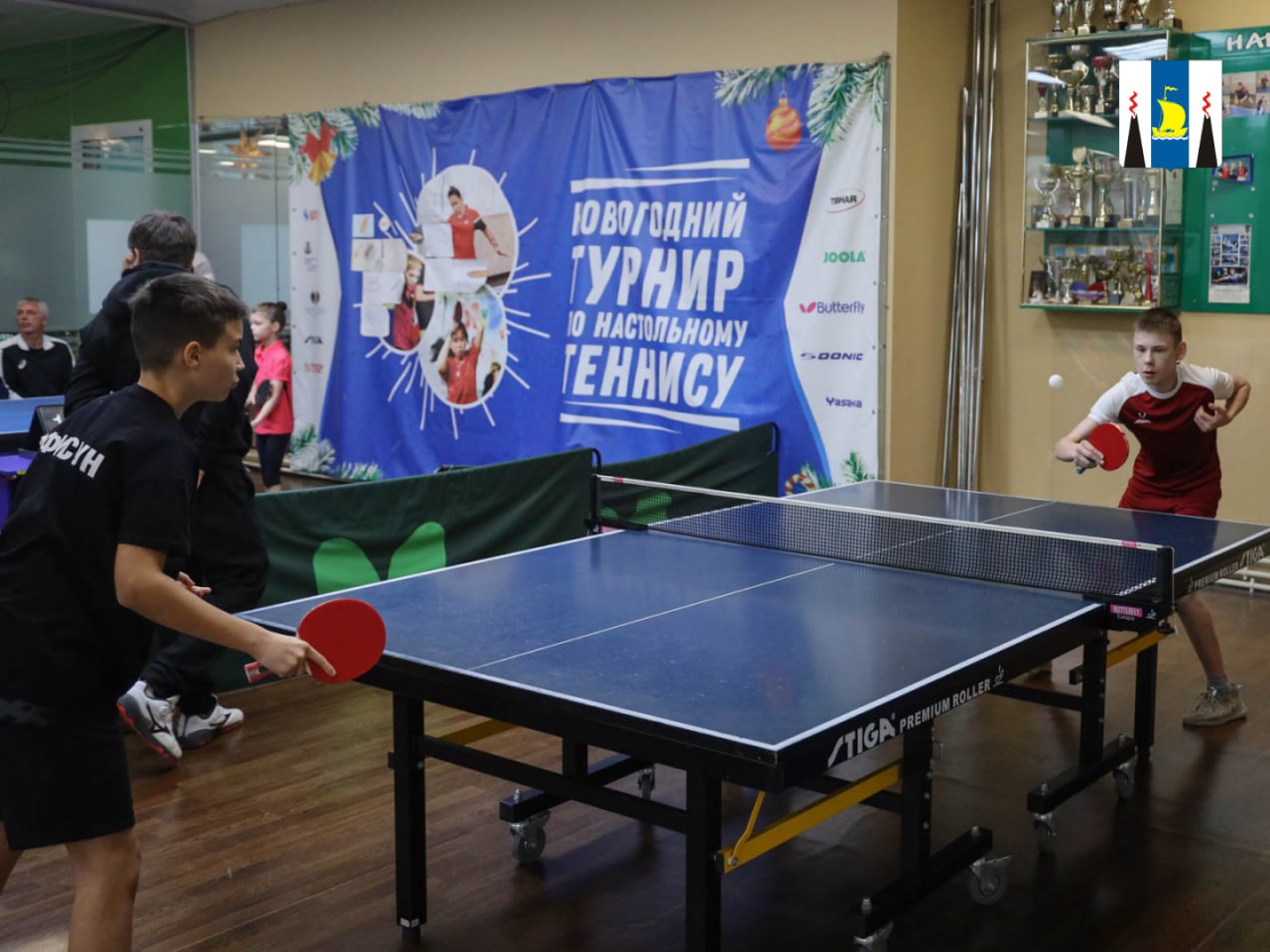 В Южно-Сахалинске прошел новогодний турнир по настольному теннису