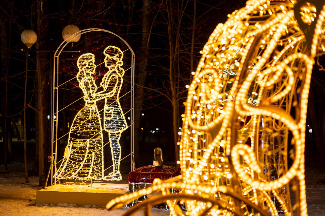Новогодний Южный — фоторепортаж с улиц города Новогодний Южный — фоторепортаж с улиц города