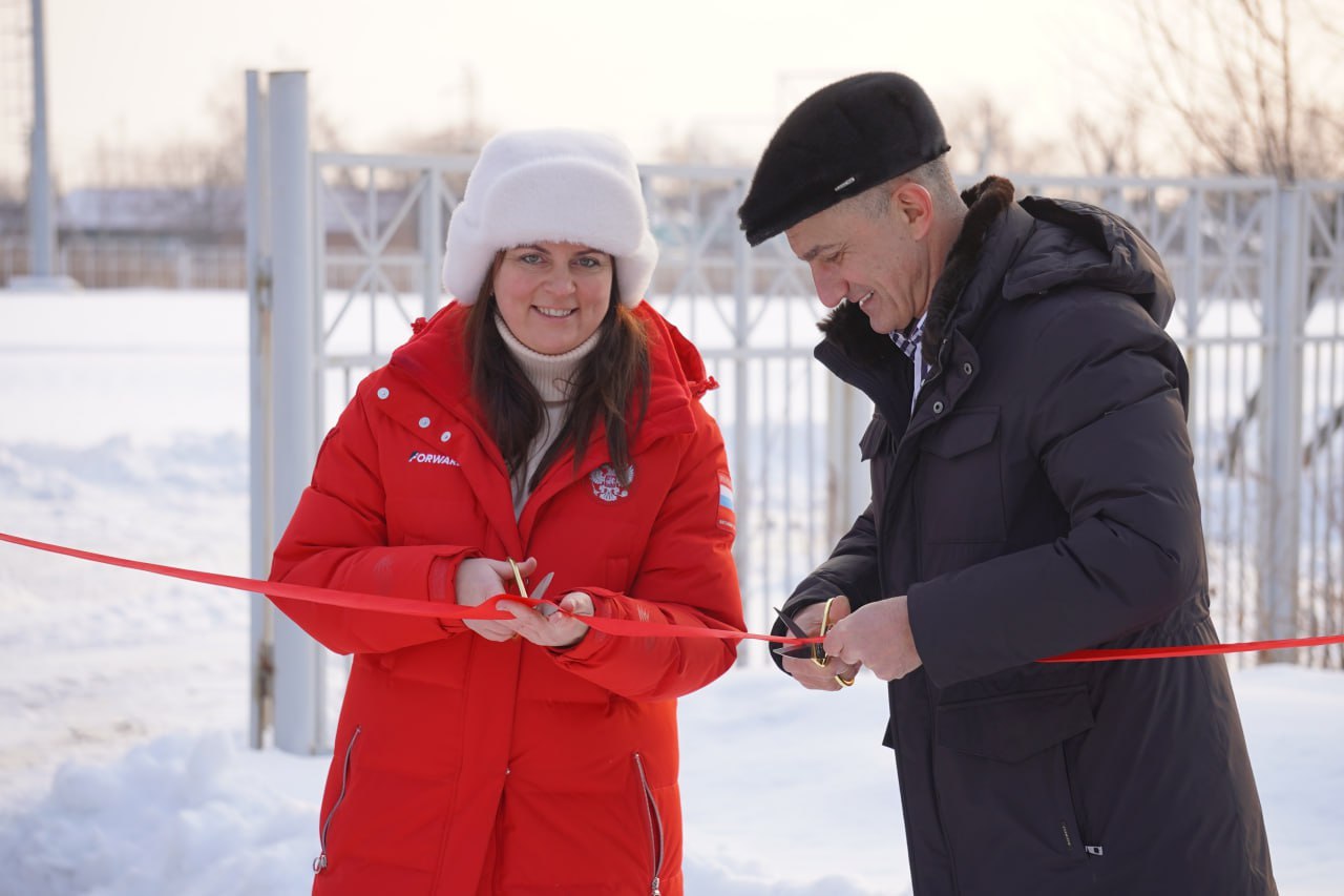 Новый парк «Заречье» открыли в Аниве Новый парк «Заречье» открыли в Аниве