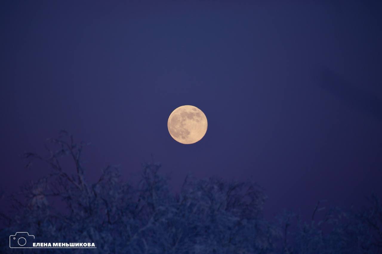 Волчья Луна взошла над Сахалином Волчья Луна взошла над Сахалином