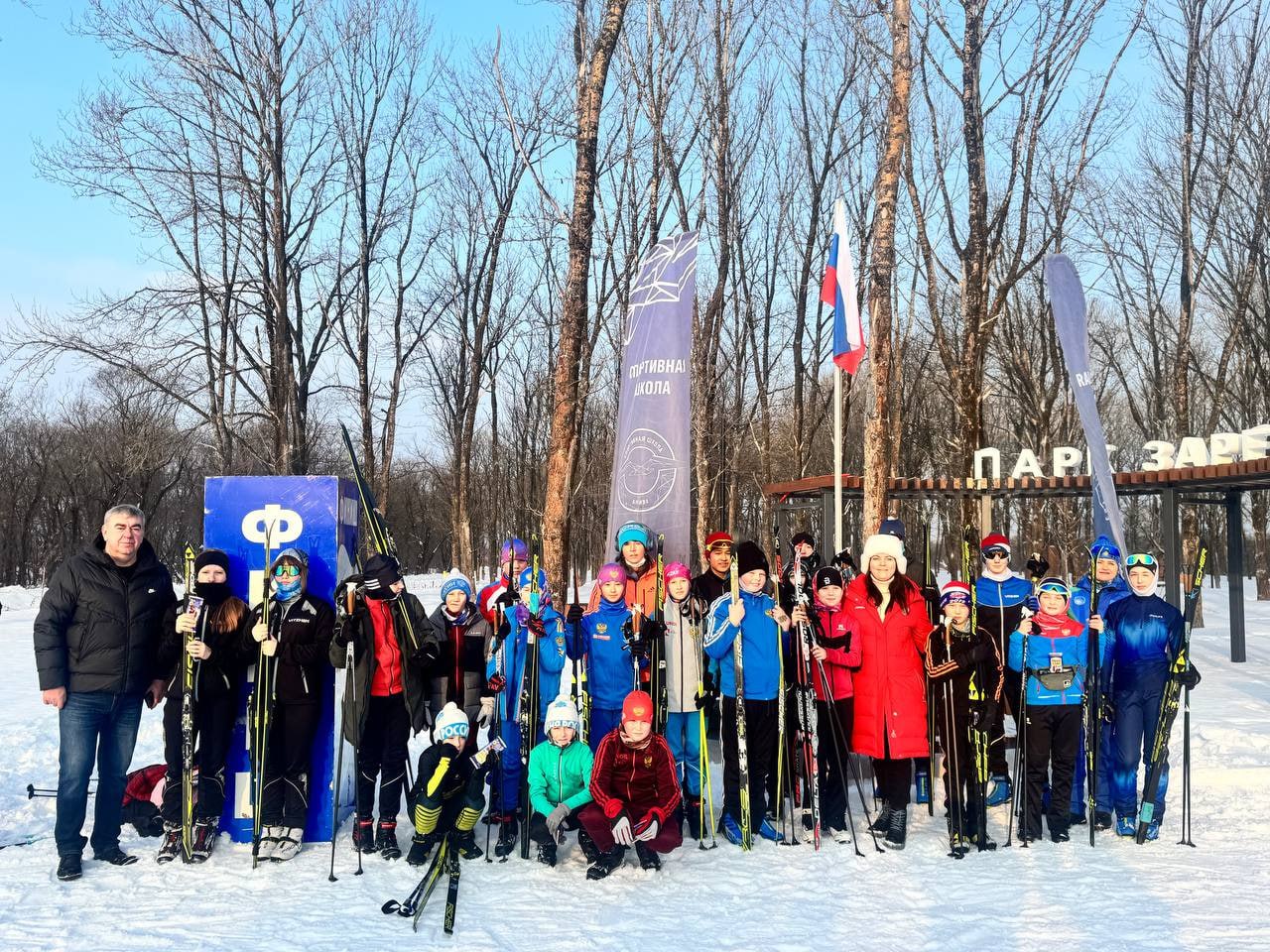 Новый парк «Заречье» открыли в Аниве