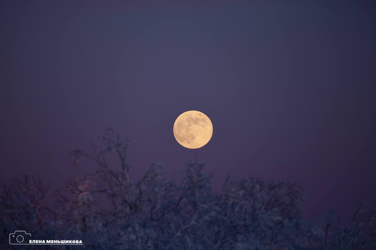 Волчья Луна взошла над Сахалином Волчья Луна взошла над Сахалином