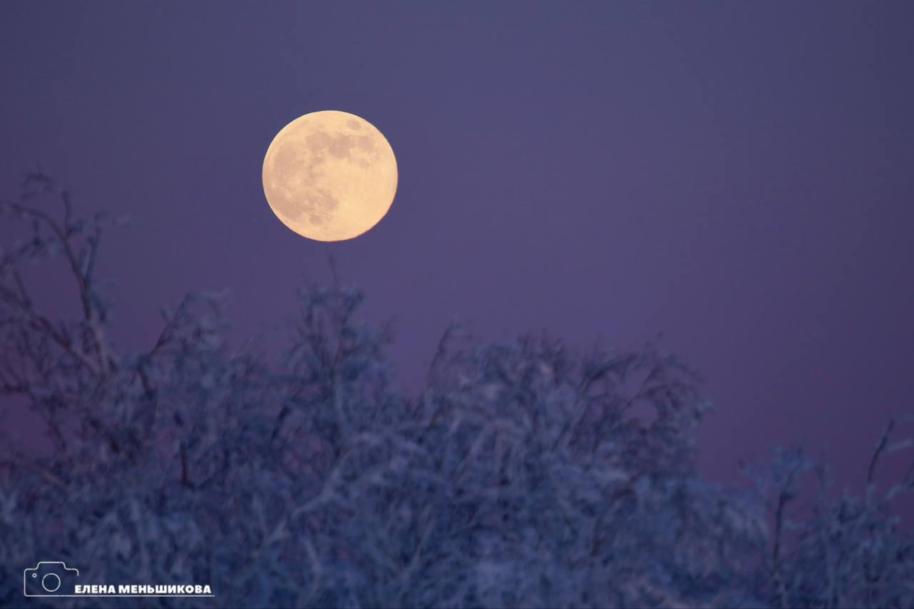 Волчья Луна взошла над Сахалином Волчья Луна взошла над Сахалином