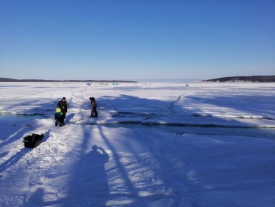 Так выглядит 4 января на Сахалине по-рыбацки