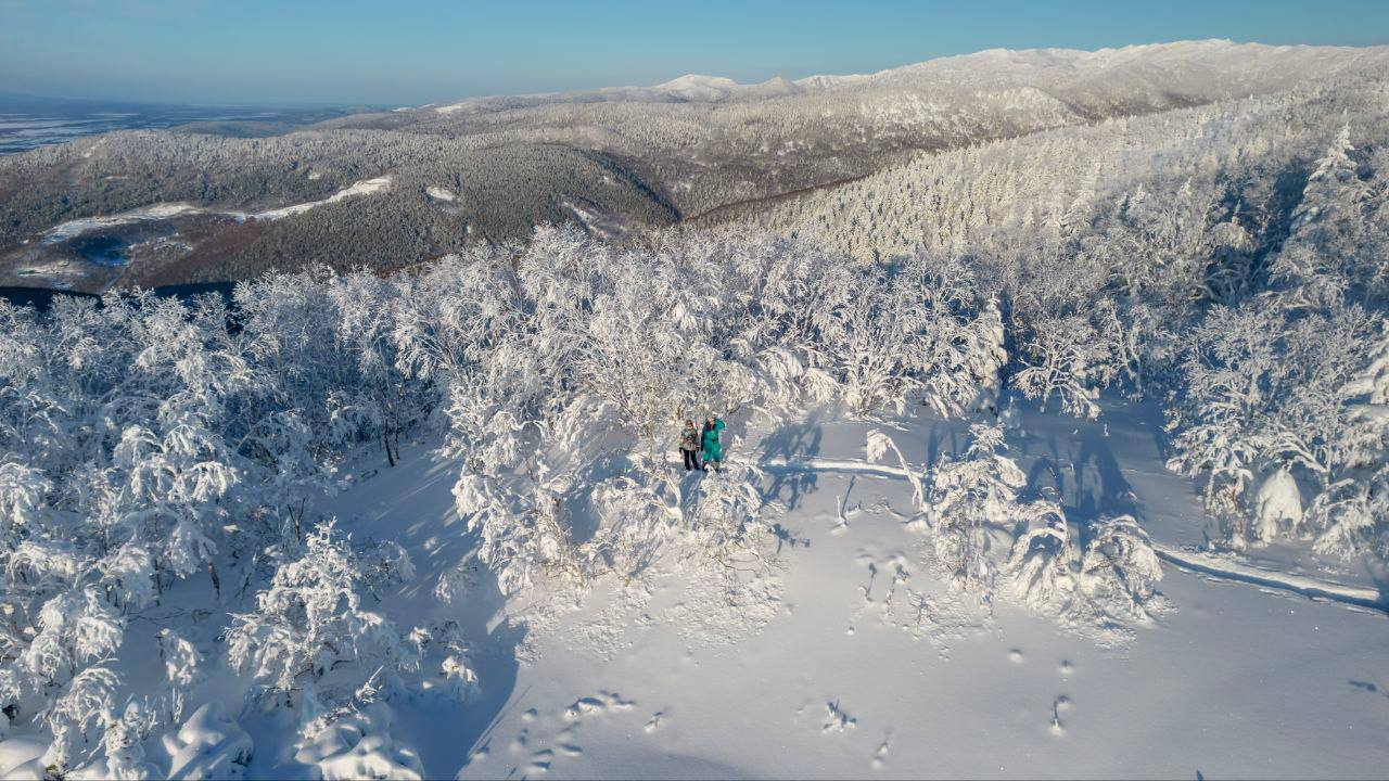 Сахалинская зимняя сказка на горе Тургенева Сахалинская зимняя сказка на горе Тургенева