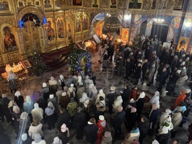 На Сахалине и Курилах прошли праздничные богослужения в честь Рождества Христова