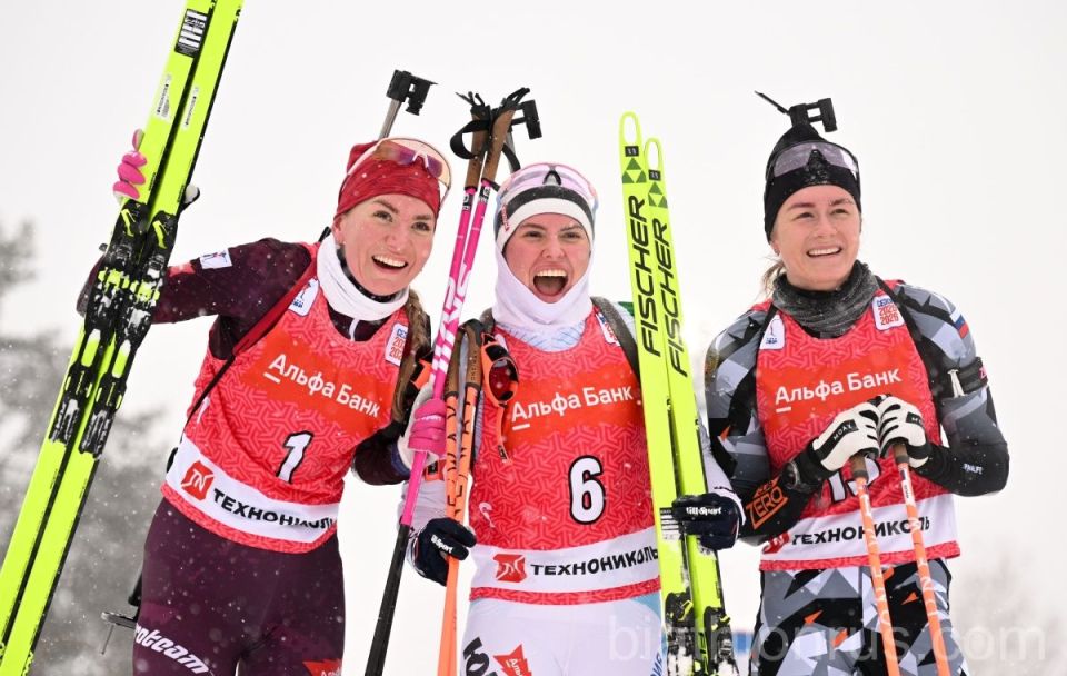 Сахалинка взяла бронзу чемпионата России по биатлону