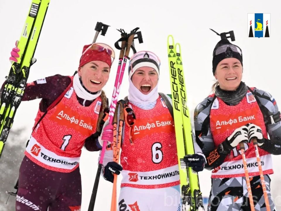 Сахалинская спортсменка завоевала бронзу чемпионата России по биатлону