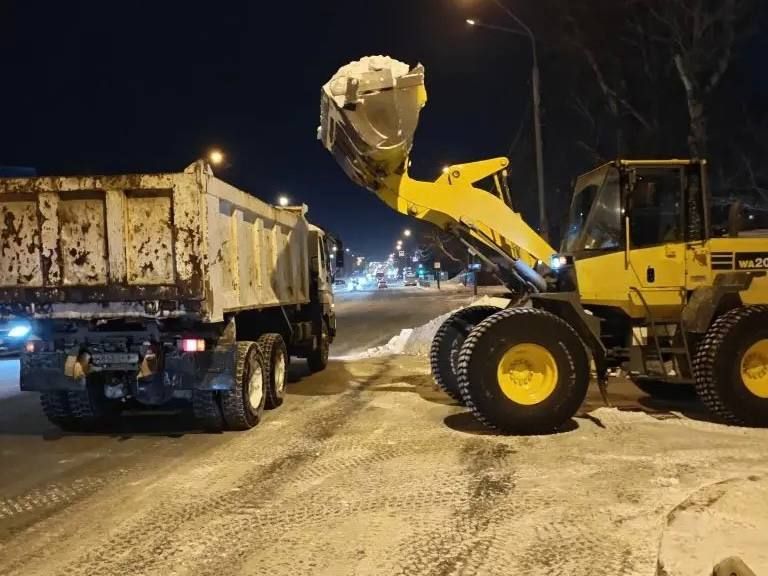 Сергей Надсадин: С прошедшего циклона, только за последние три дня полигоны нашего города приняли более 126 тысяч кубометров снега