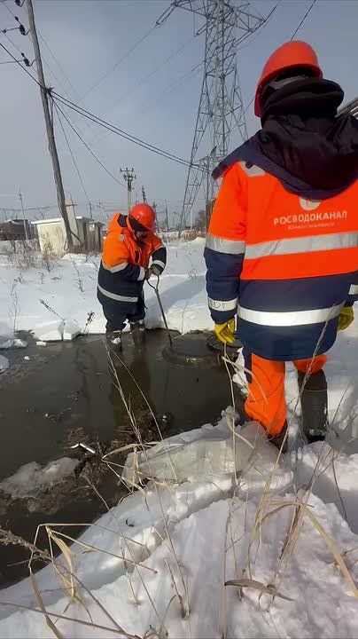 Более 160 засоров на сетях водоснабжения ликвидировали в областном центре за две недели этого года