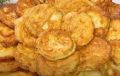 Жареные кабачки в кляре на сковороде с яйцом и мукой