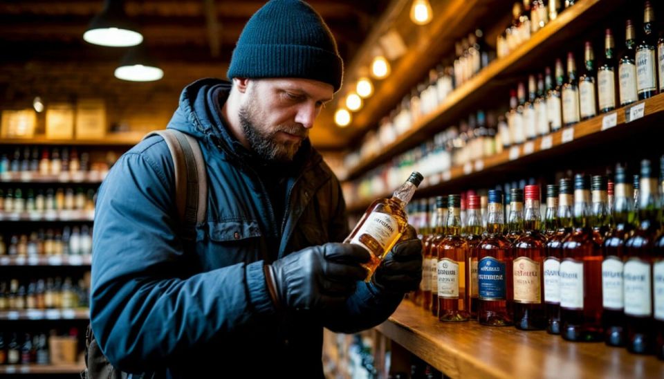 Гастролёр из областного центра похищал в Долинске элитный алкоголь