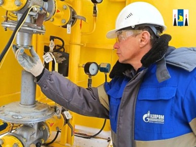 В селе Сосновка Долинского района газифицированы первые домовладения