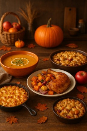 Осень на кухне: тепло и уют в простых блюдах