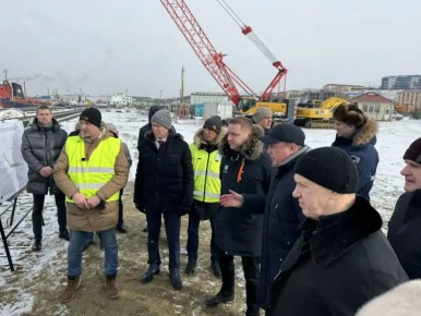 Модернизация «Рыбного порта» в Корсакове завершена на 85%