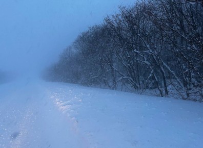 На севере Сахалина закрыли дорогу