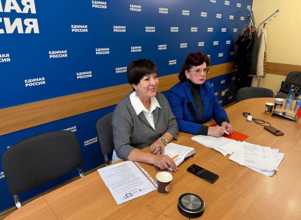 Наталья Коршунова рассказала о проектах «Женского движения» и вопросах, поступивших на личном приеме граждан