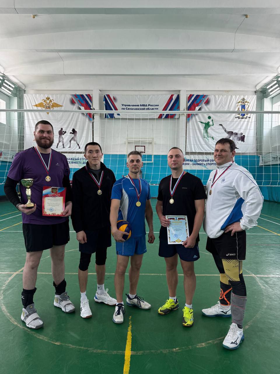 На УМВД определили сильнейшую команду по волейболу! На УМВД определили сильнейшую команду по волейболу!