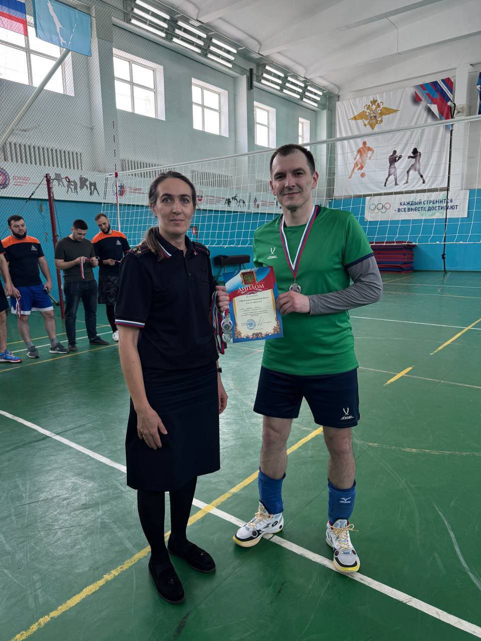 На УМВД определили сильнейшую команду по волейболу! На УМВД определили сильнейшую команду по волейболу!