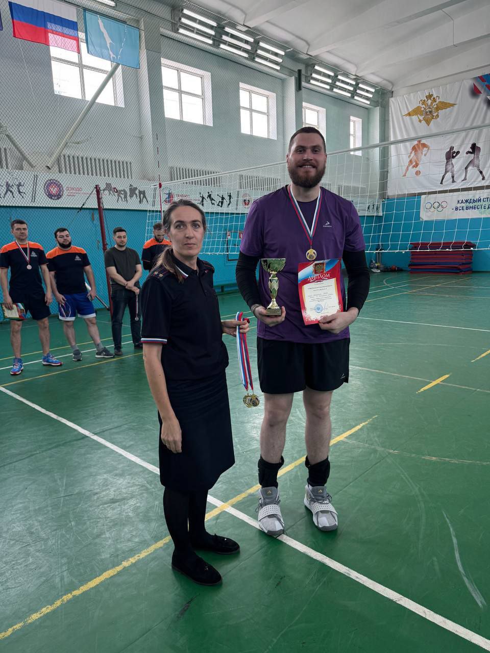 На УМВД определили сильнейшую команду по волейболу! На УМВД определили сильнейшую команду по волейболу!