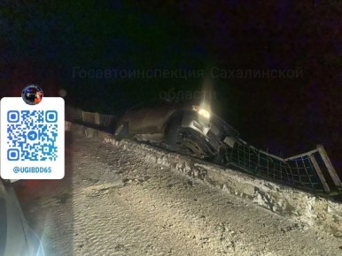 в Долинском районе. 16 февраля 2026 года в 23 часа 20 минут на 78 км автодороги «Южно-Сахалинск-Оха» произошло дорожно-транспортное происшествие