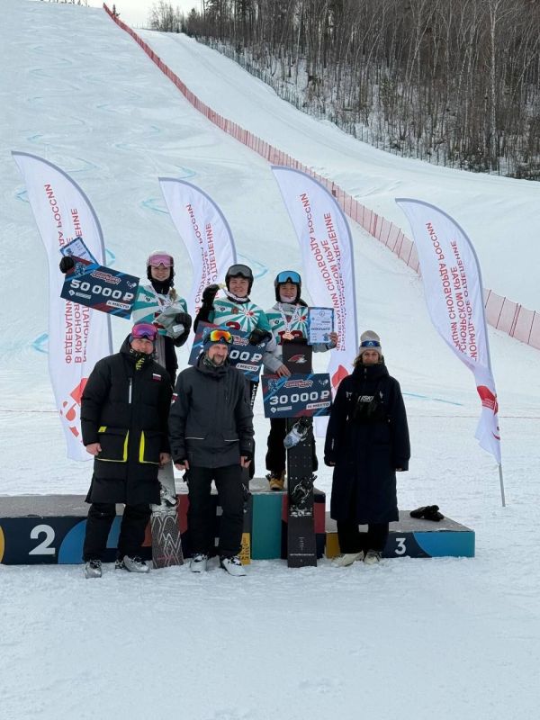 Сахалинская сноубордистка София Надыршина выиграла этап Кубка России