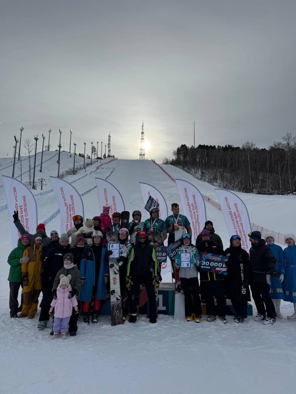 Сахалинская сноубордистка София Надыршина выиграла этап Кубка России Сахалинская сноубордистка София Надыршина выиграла этап Кубка России