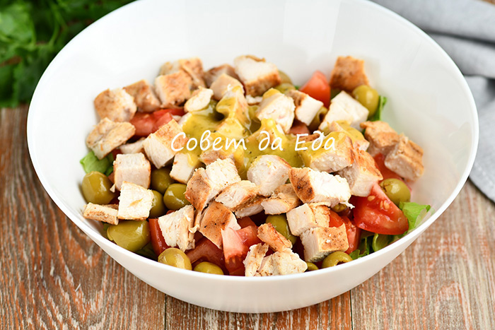 Салаты с курицей без майонеза, которые удивят вас своим вкусом