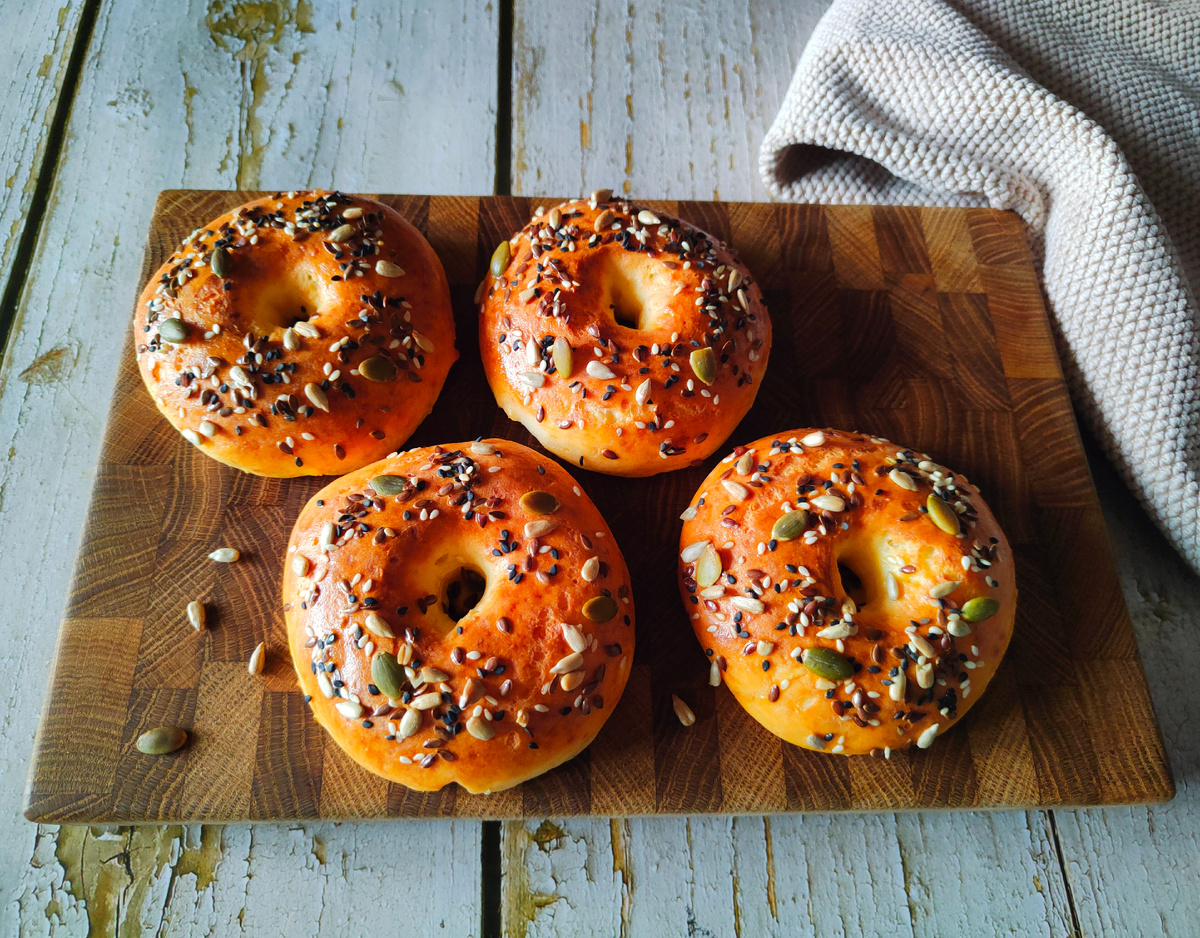Творожные бейглы для идеального завтрака: легко и вкусно