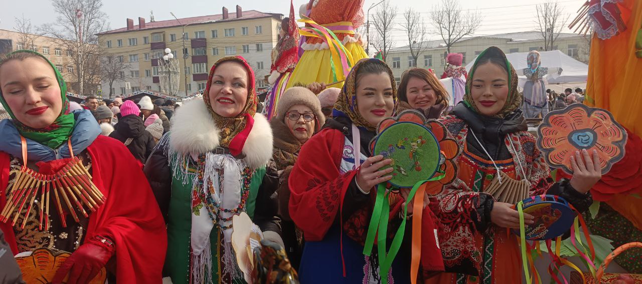 Во всех районах Сахалинской области прошли народные гуляния по случаю Масленицы Во всех районах Сахалинской области прошли народные гуляния по случаю Масленицы