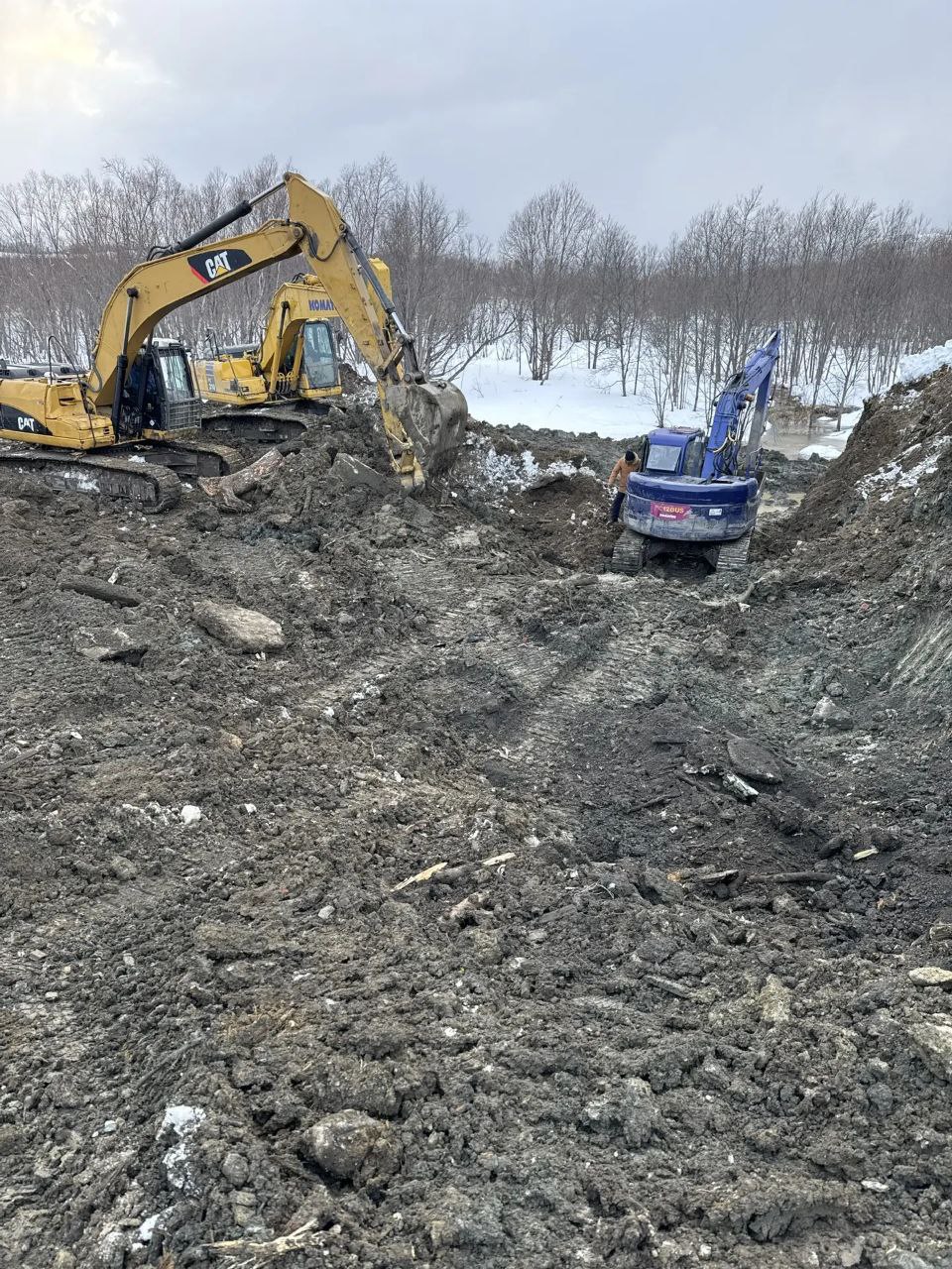 Большая коммунальная авария оставила без воды пять сёл в Долинском районе Большая коммунальная авария оставила без воды пять сёл в Долинском районе