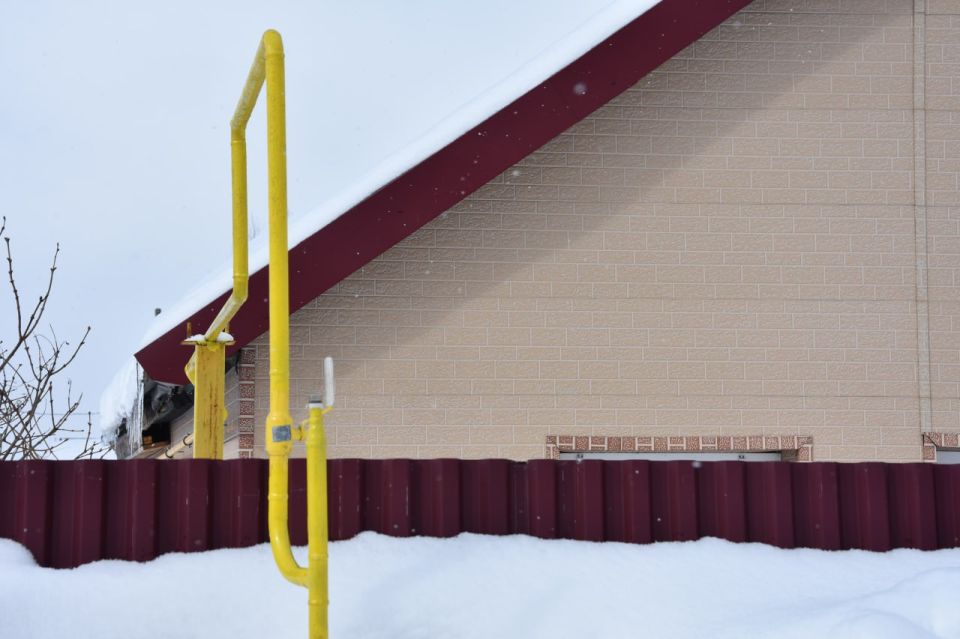 В Долинском районе продолжается газификация частного сектора