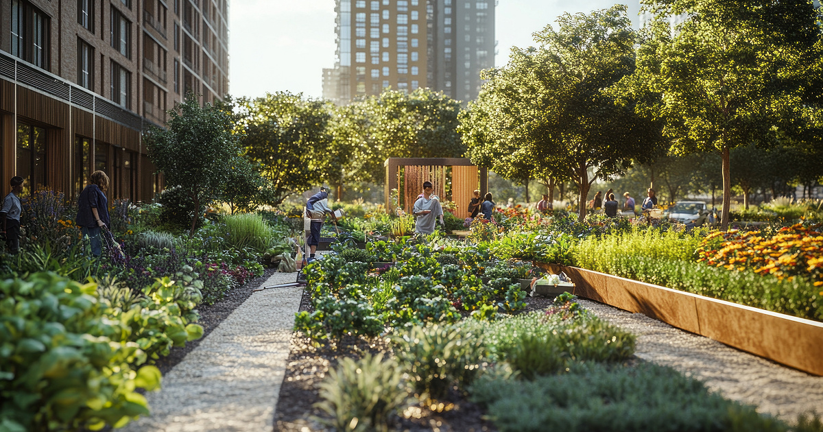 Зеленые начинания: Как жильцы и управляющая компания преобразили дворы