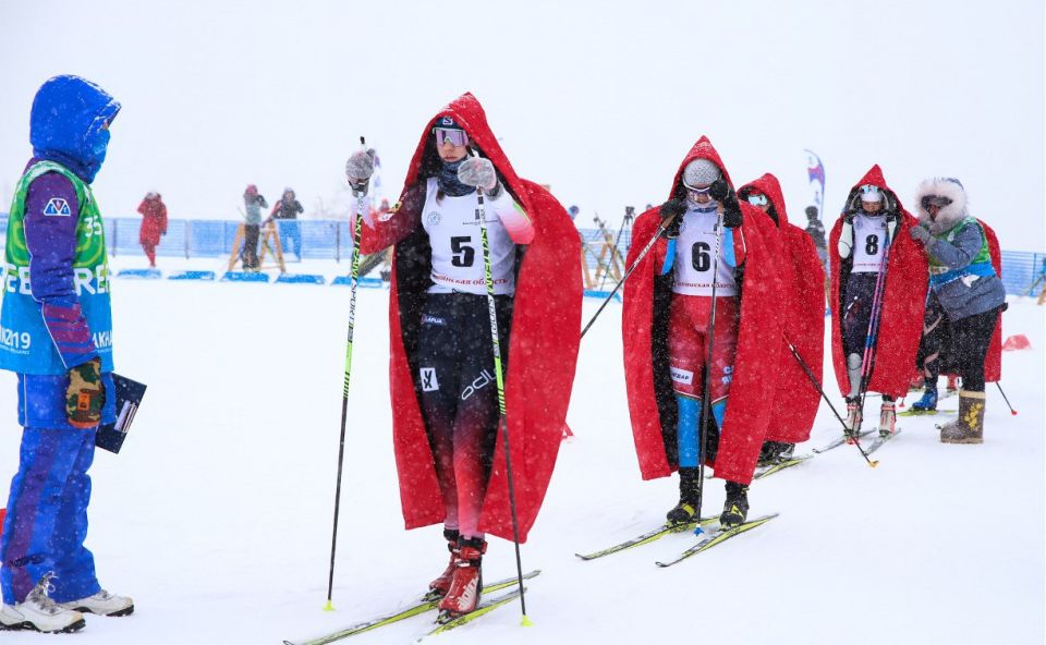 1 На Сахалине стартовал чемпионат России по лыжным гонкам