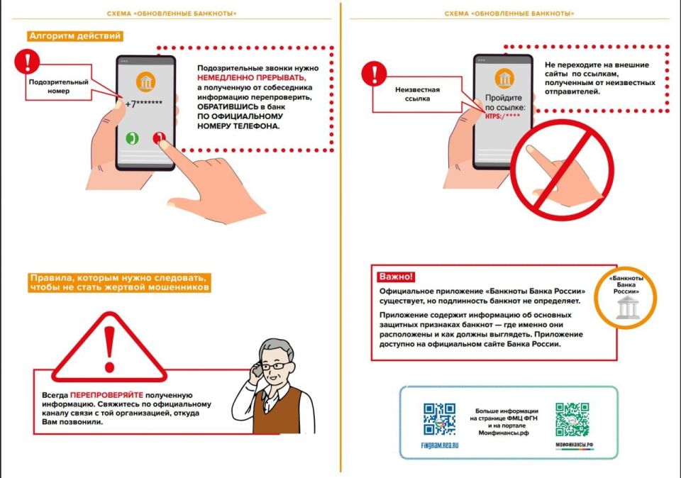 Мошенники атакуют россиян под предлогом проверки обновленных банкнот