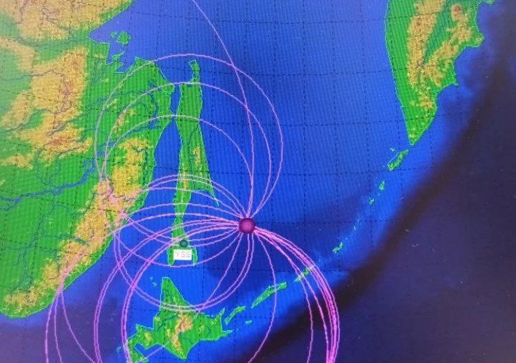 Сразу два землетрясения зафиксировали в море у берегов Сахалина и Курил