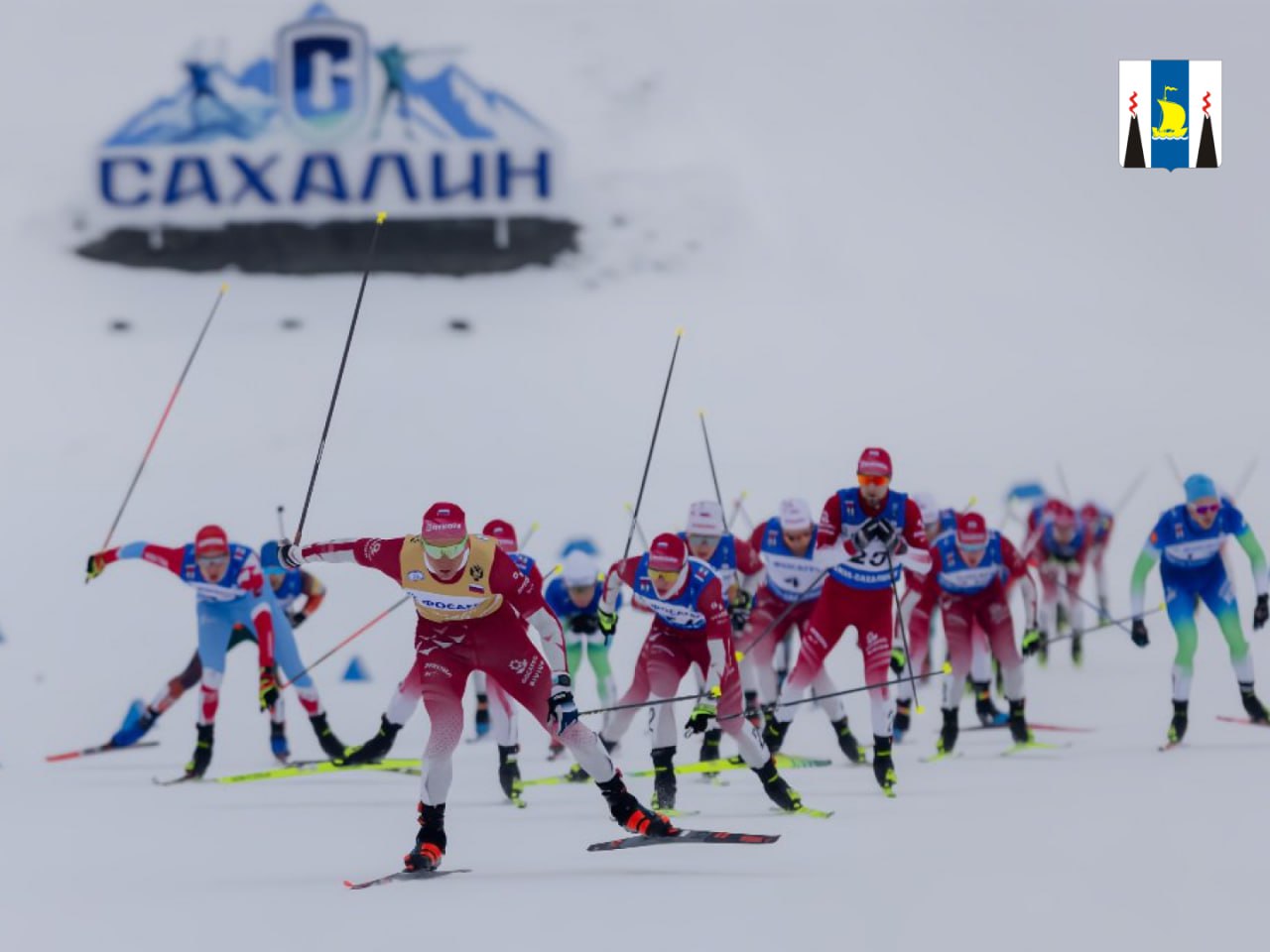В Южно-Сахалинске продолжается чемпионат России по лыжным гонкам